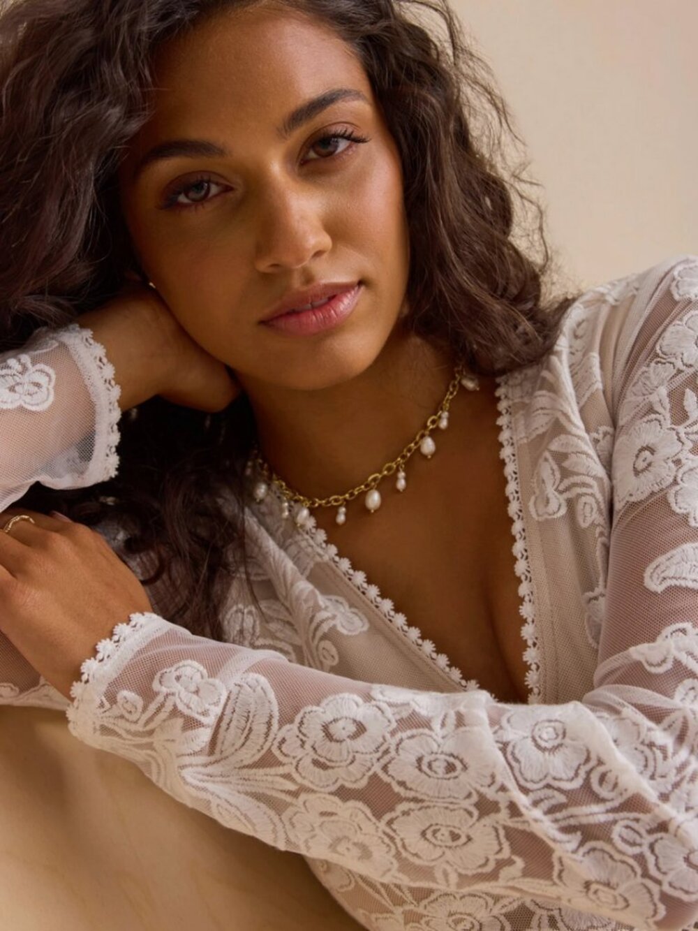 Floral Embroidered Maxi Skirt & Top XL NWT - Picture 7 of 10